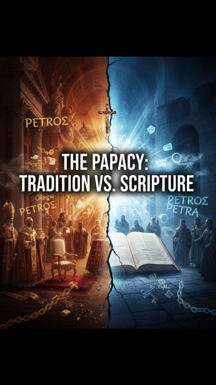 The Papacy: Tradition vs. Scripture