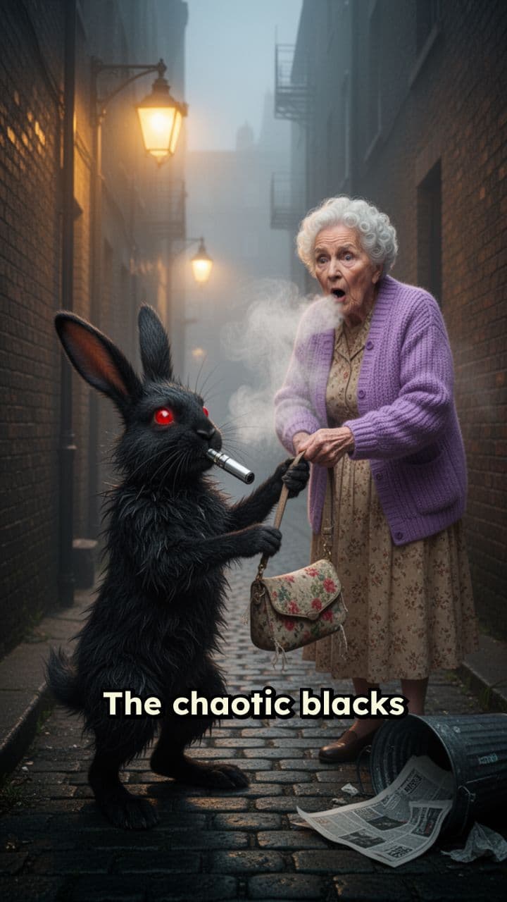 The Dangerous Black Bunny