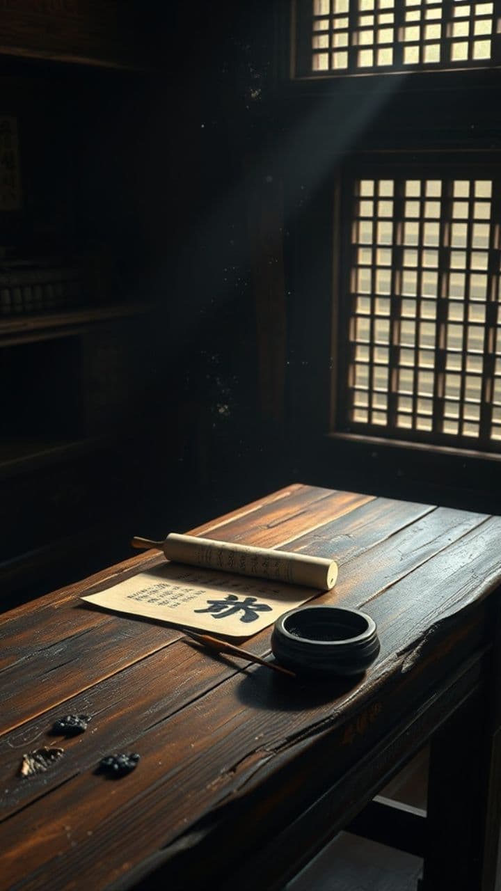 月桥行人诗意情景