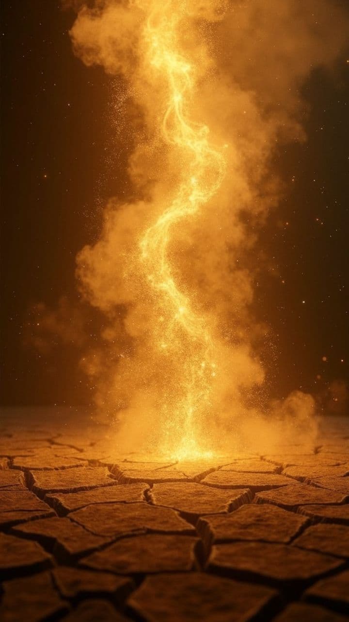 Éveil tribal sous le soleil levant