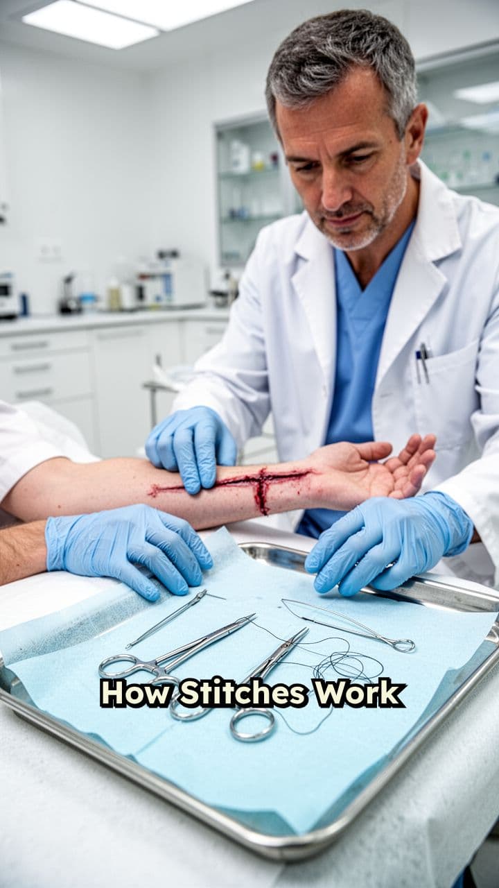 How Stitches Help Wounds Heal