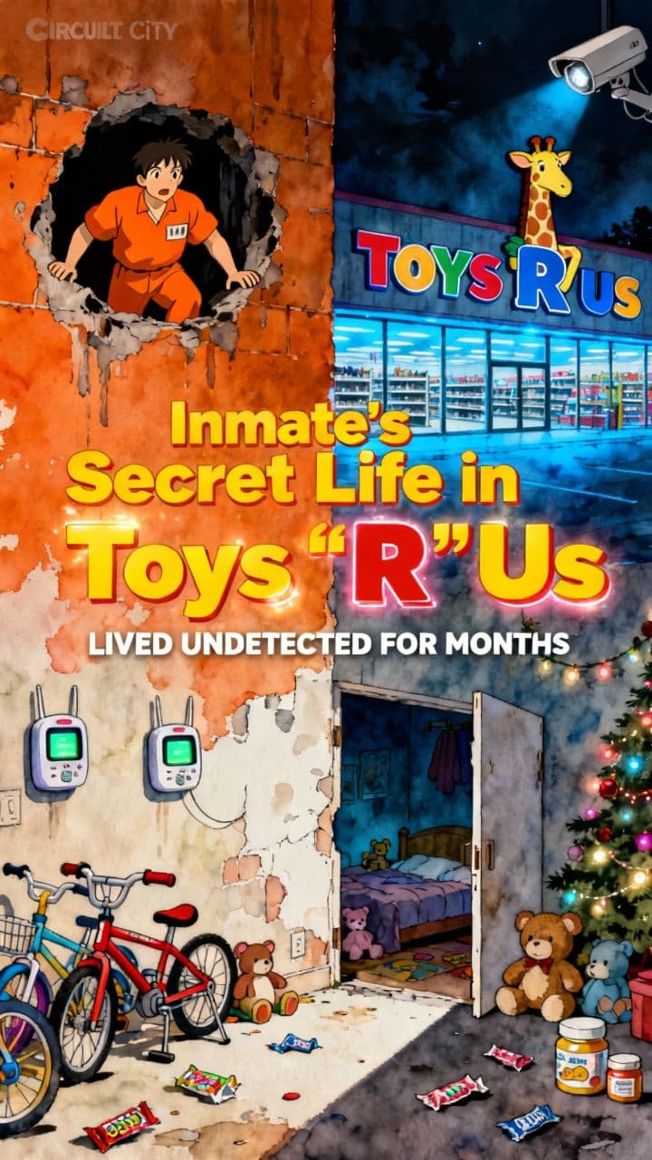 Inmate's Secret Life in Toys "R" Us