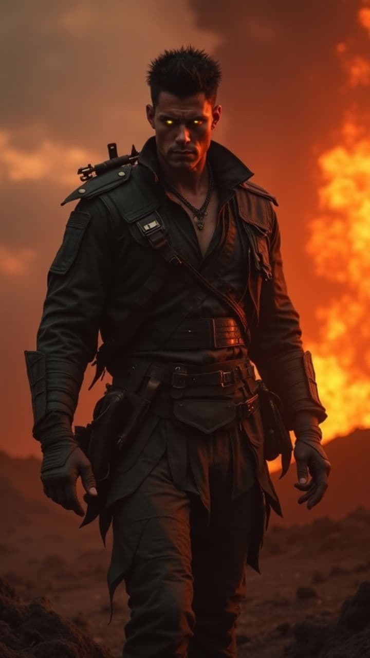 Über den Flammen erheben