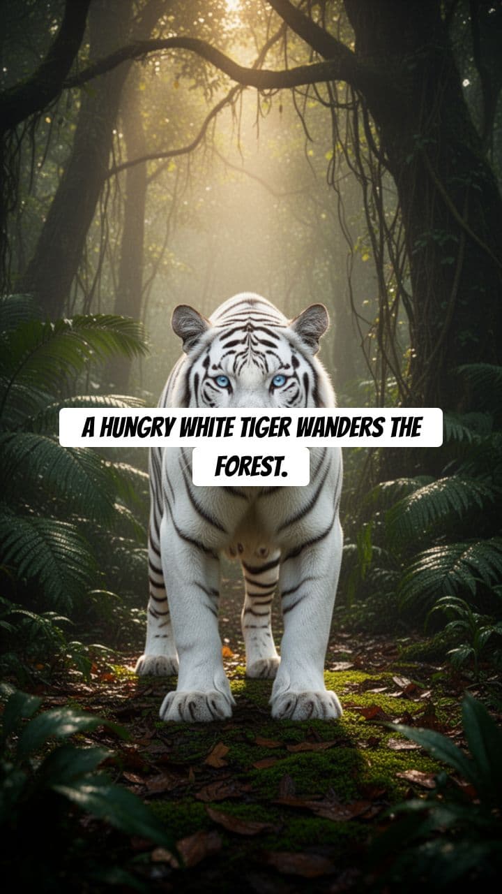 The Kind Farmer and the White Tiger