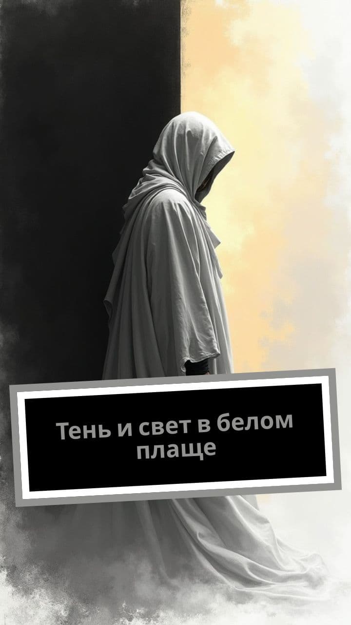 Тень и свет в белом плаще