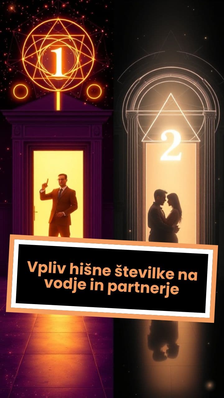 Vpliv hišne številke na vodje in partnerje