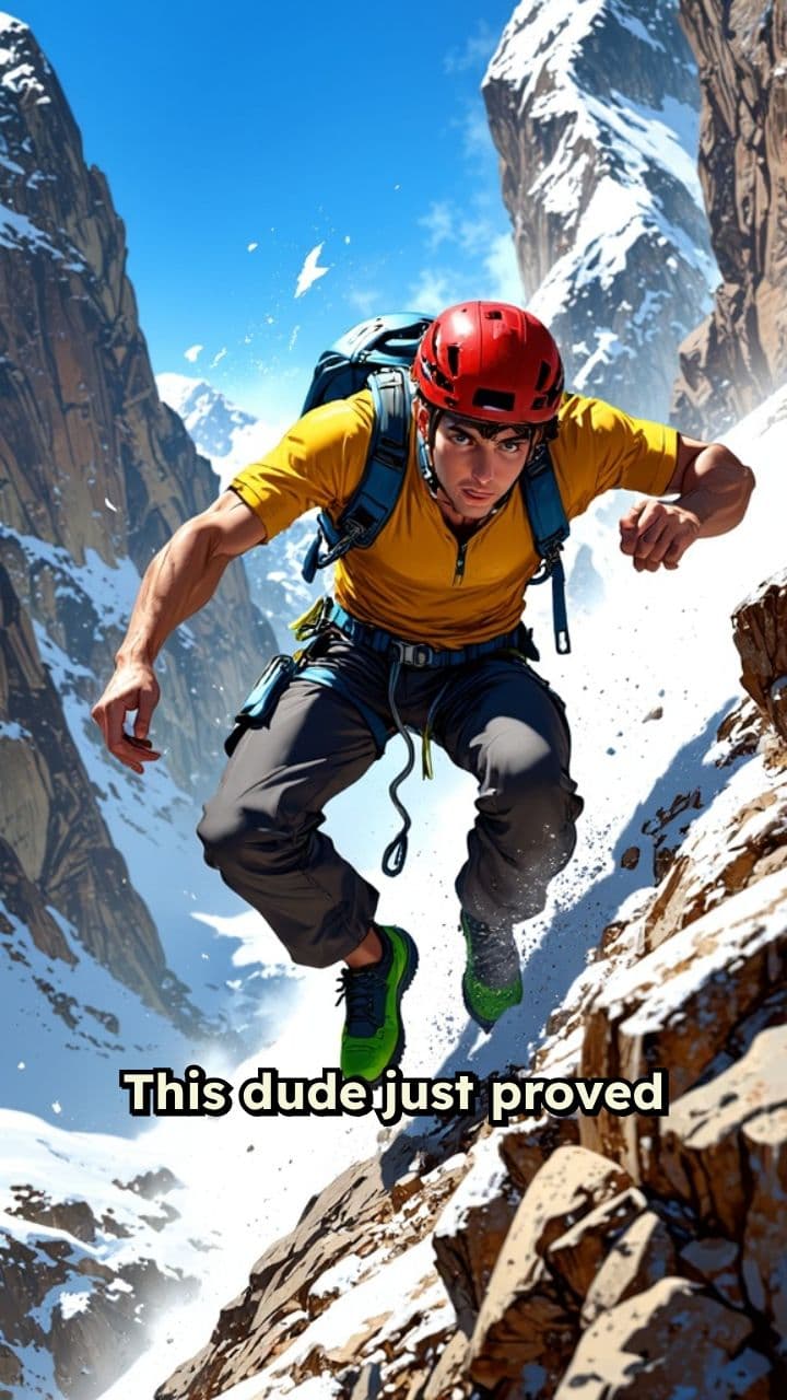 Gravity's Unlikely Challenger: Steve's Climbing Fails