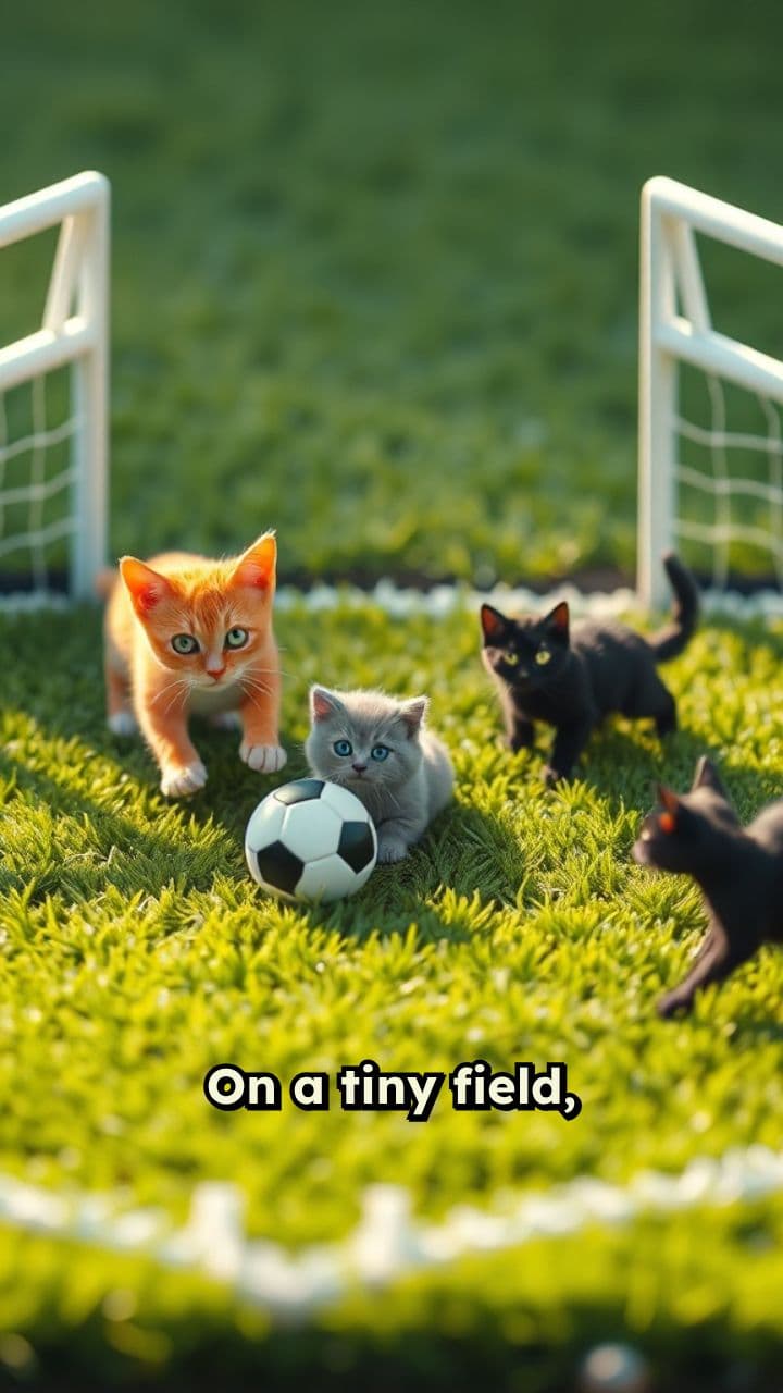 Cat Football Fun!