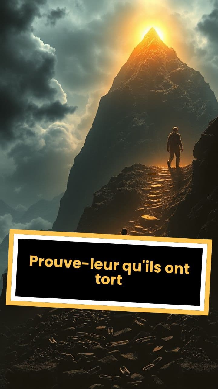 Prouve-leur qu'ils ont tort