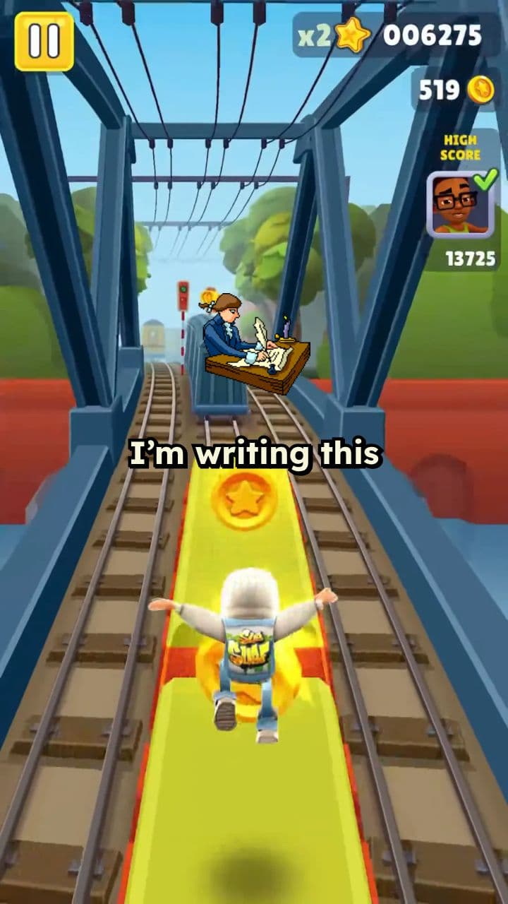 My Face on the Security Feed