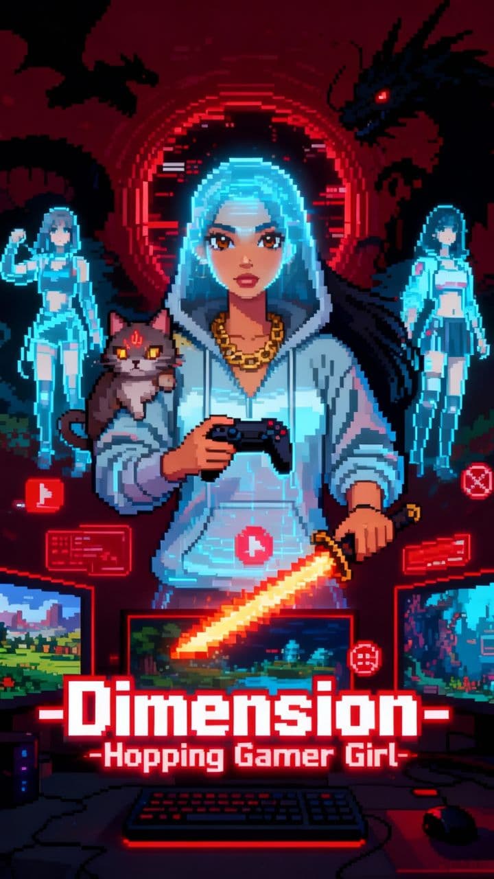 Dimension-Hopping Gamer Girl