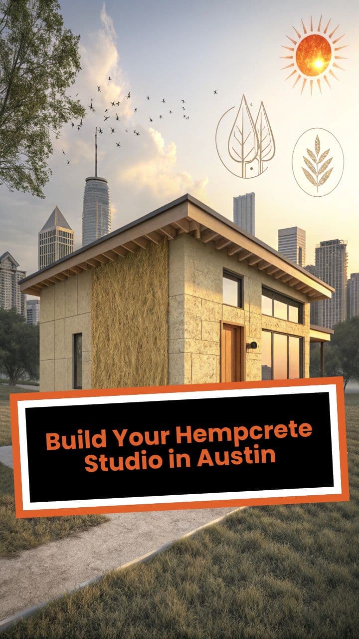 Build Your Hempcrete Studio in Austin