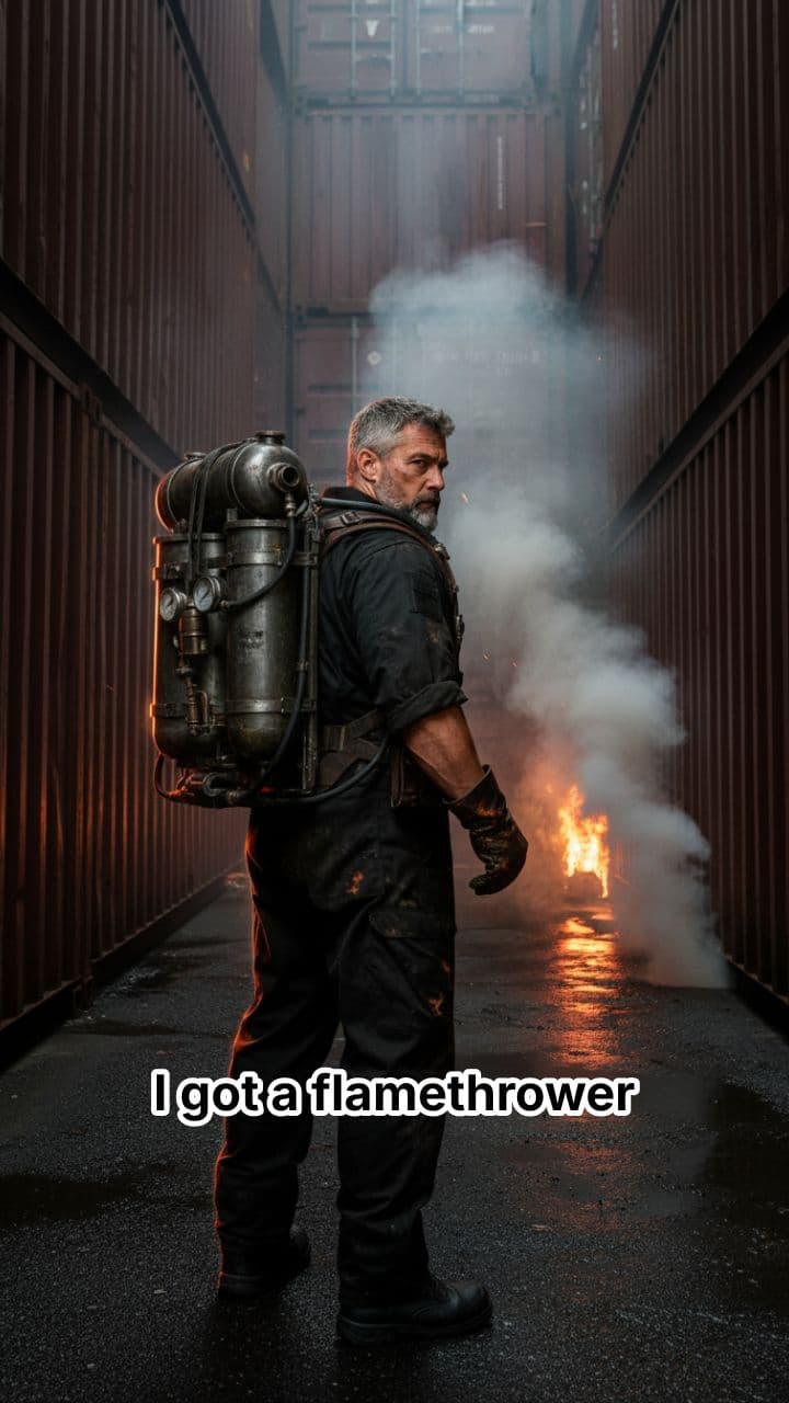 Firestarter on My Back