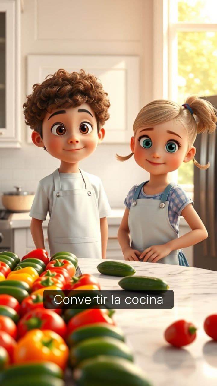 Verduras en Batalla: Niños sin Protestas