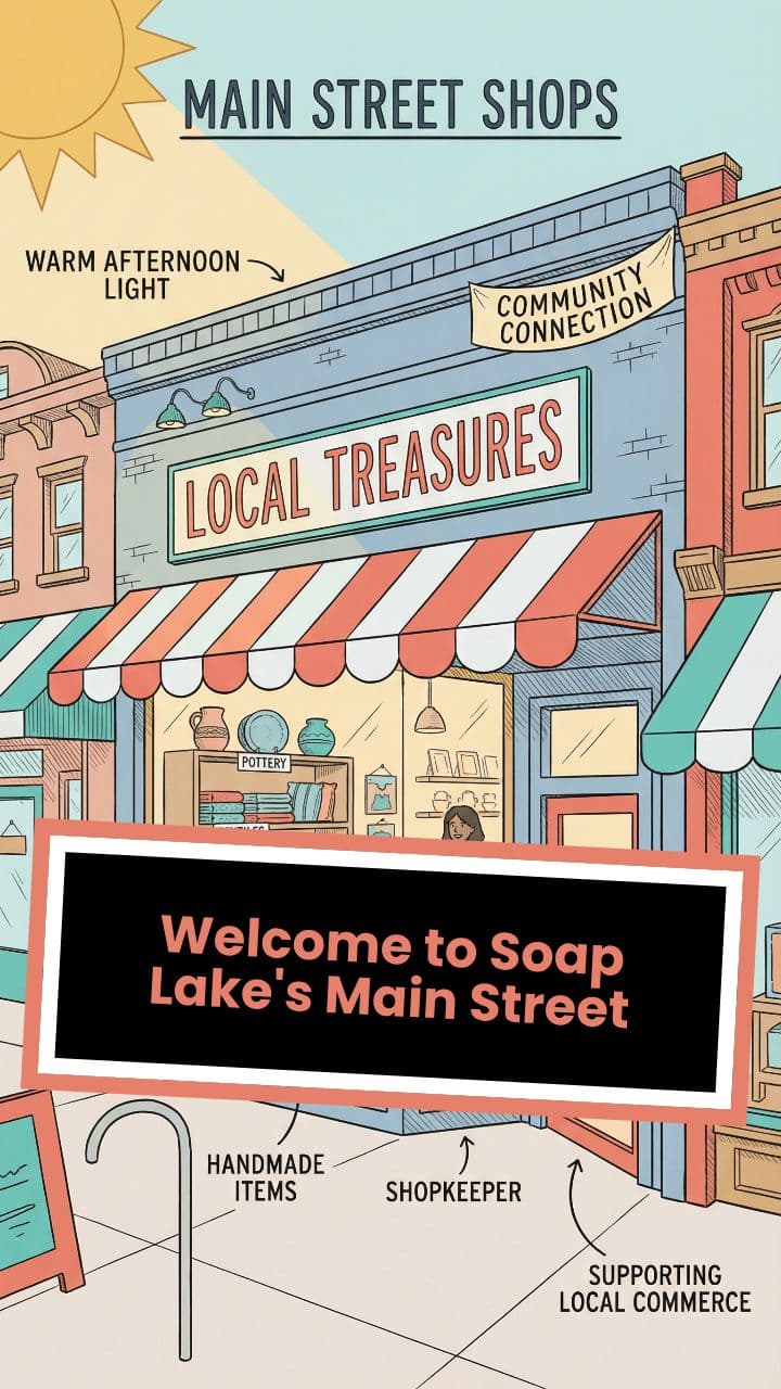 Welcome to Soap Lake's Main Street