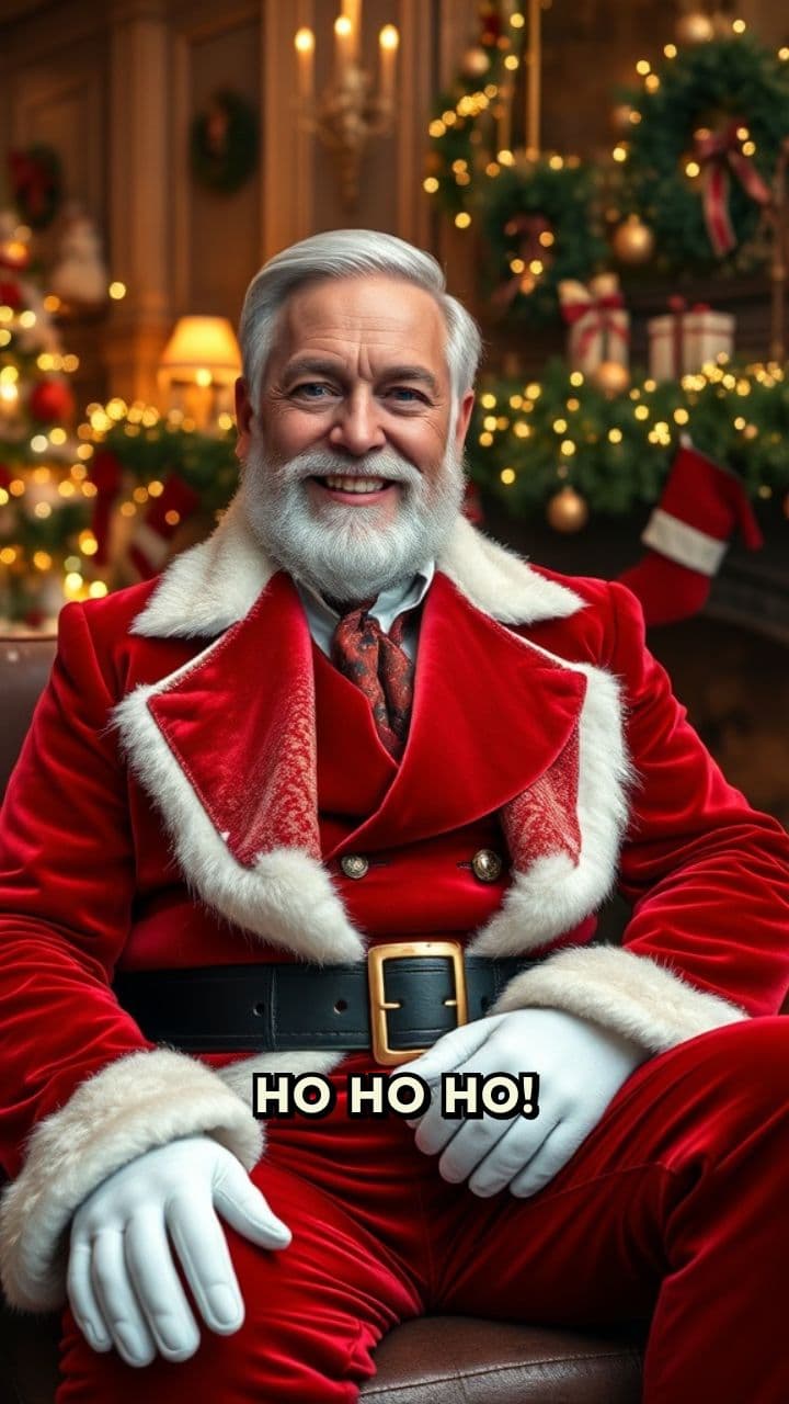 Santa's Gaming Message