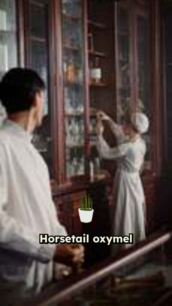 Horsetail Oxymel for Lasting Vitality