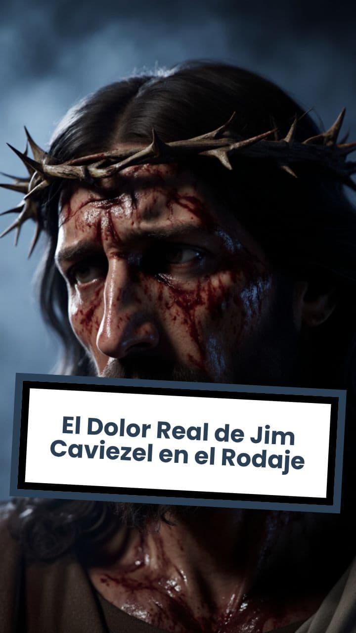 El Dolor Real de Jim Caviezel en el Rodaje