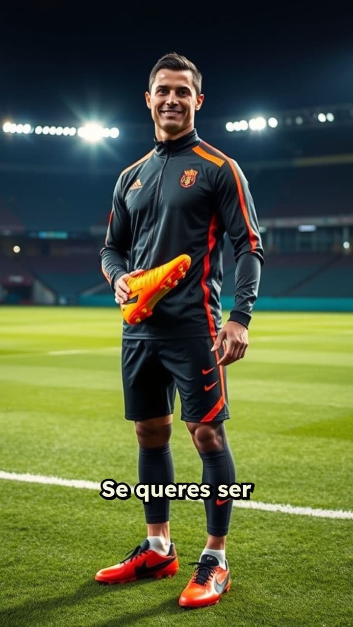 Promoção Tz Sports com Cristiano Ronaldo