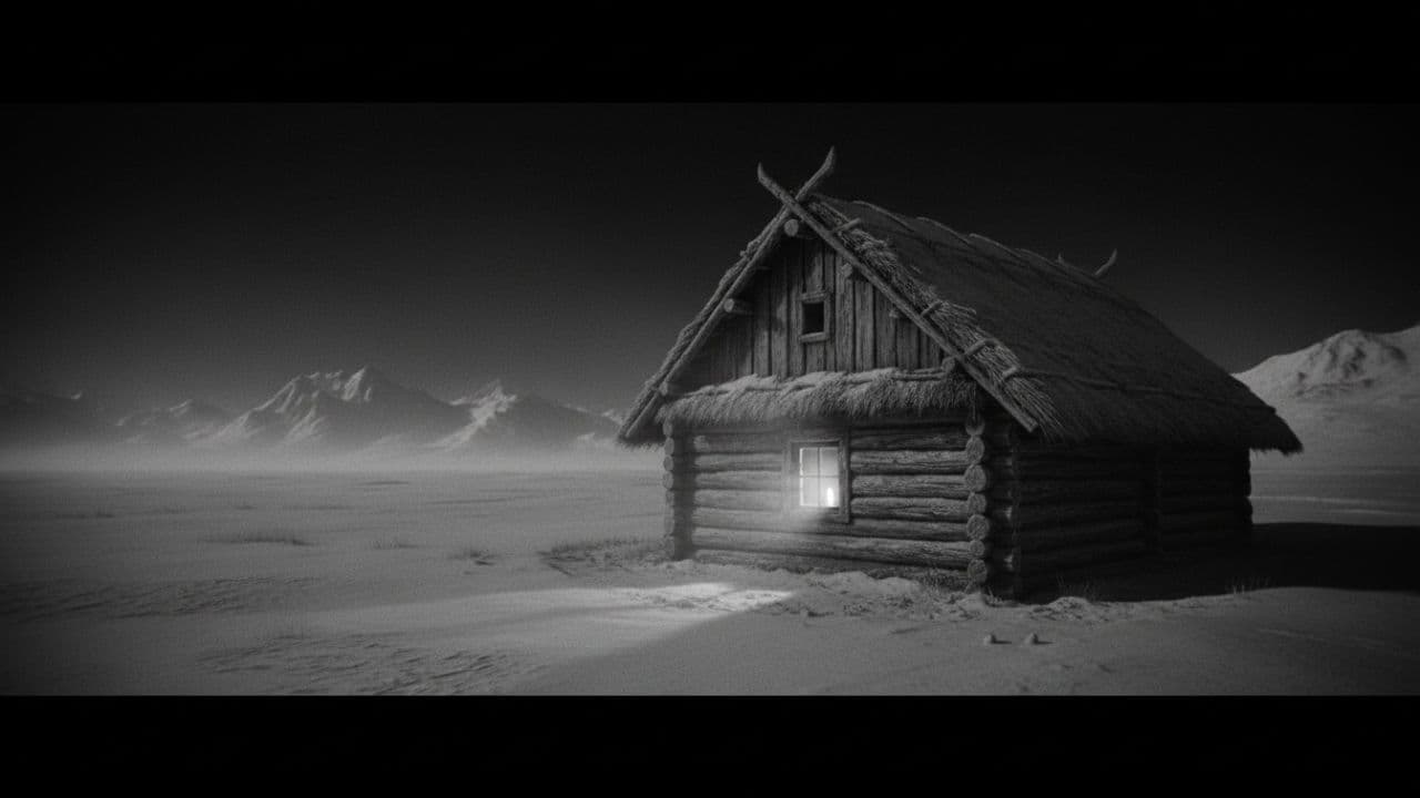 Masked Viking's Embrace