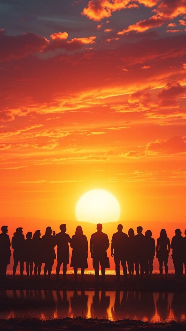 Familie der Energie und Liebe