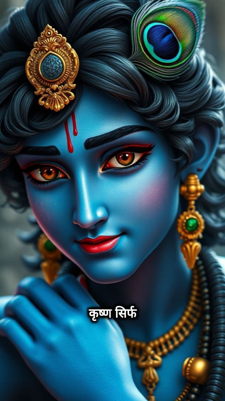 कृष्ण: सखा और प्रेम का प्रतीक