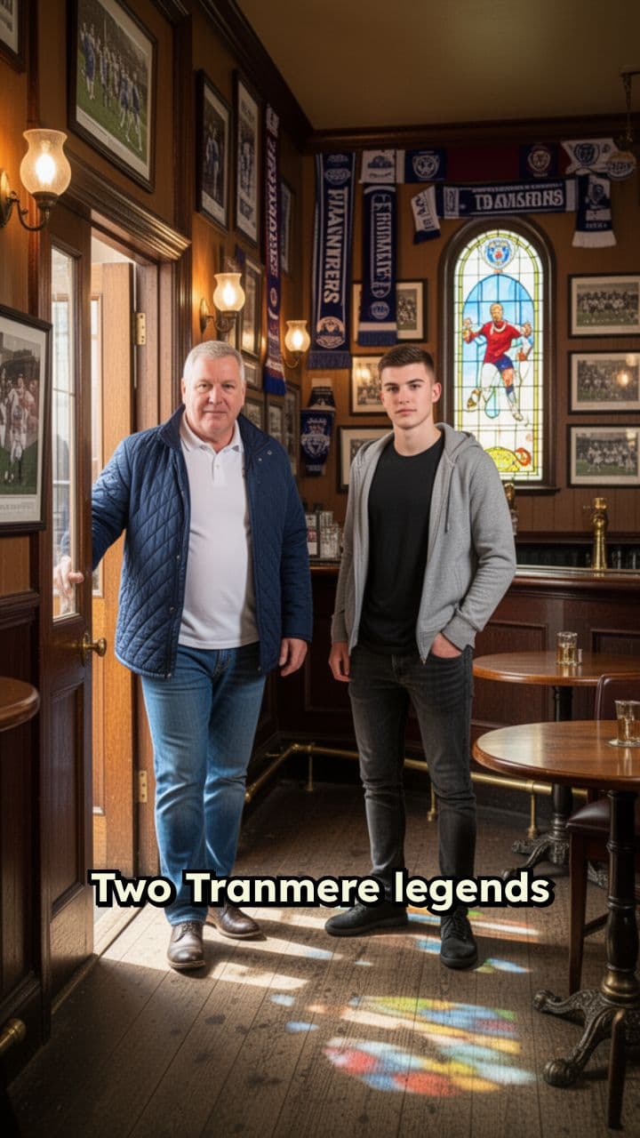 Tranmere Legends Share Pints at Prenton Park