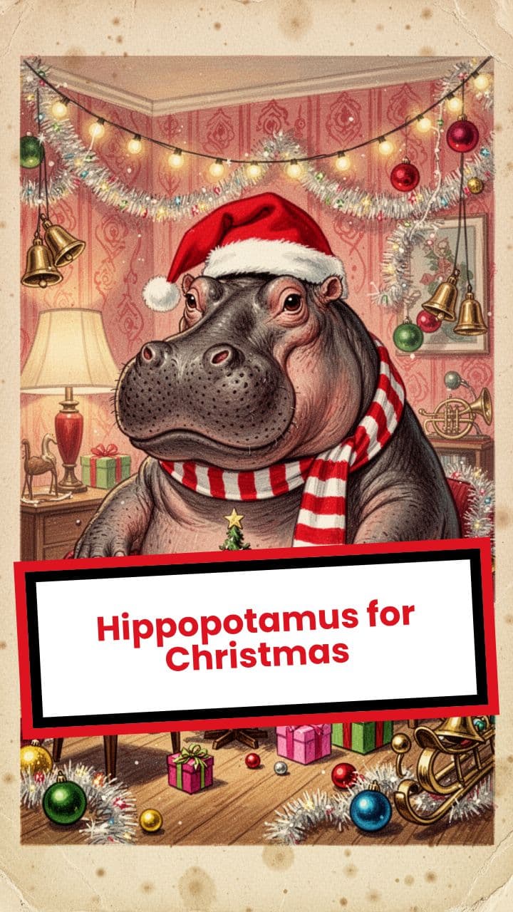 Hippopotamus for Christmas