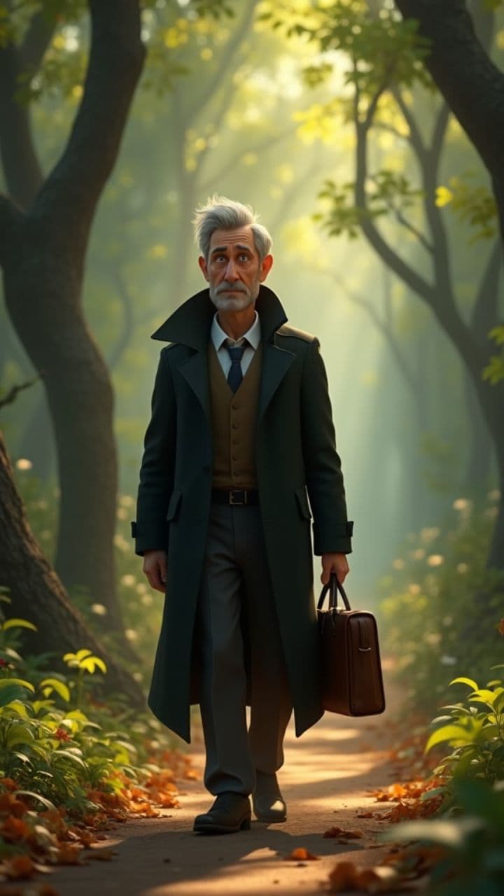 The Haunting Encounter in the Forest