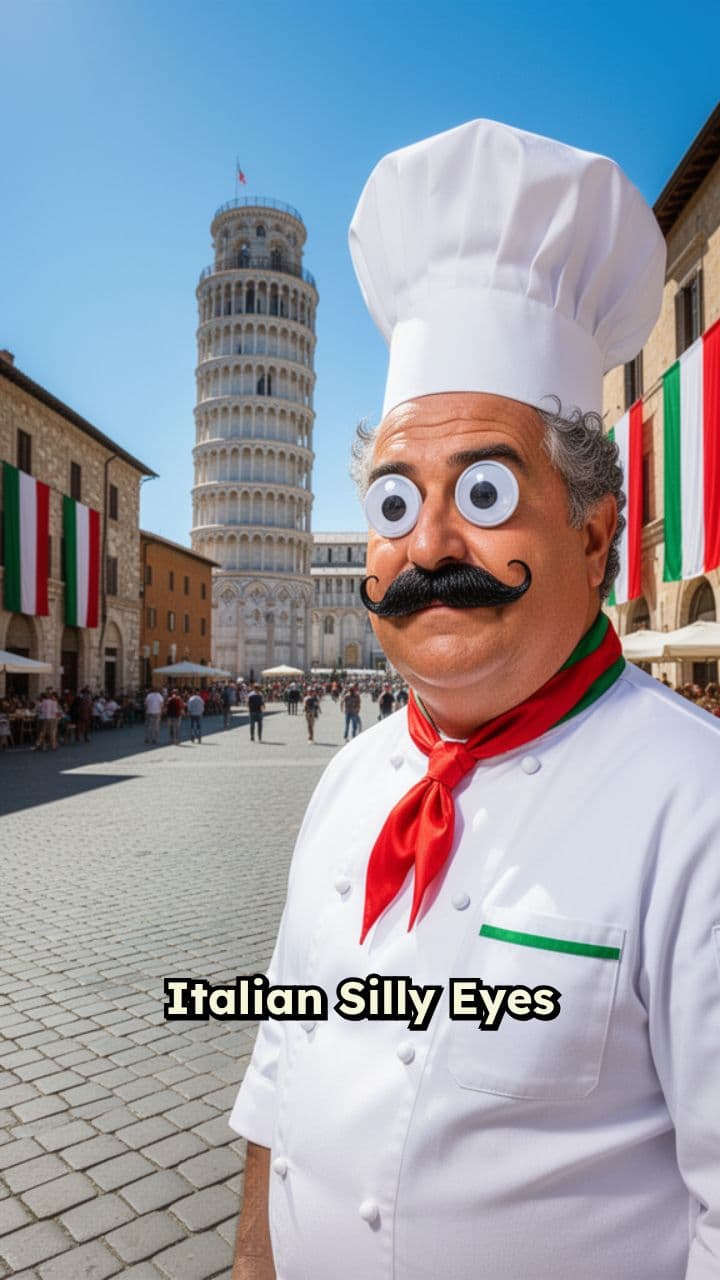 Italian Silly Eyes Animal Quiz