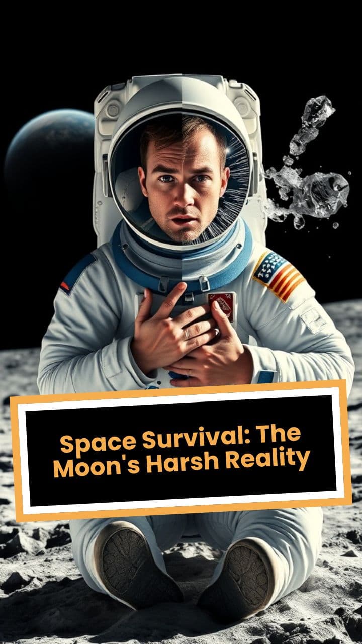 Space Survival: The Moon's Harsh Reality