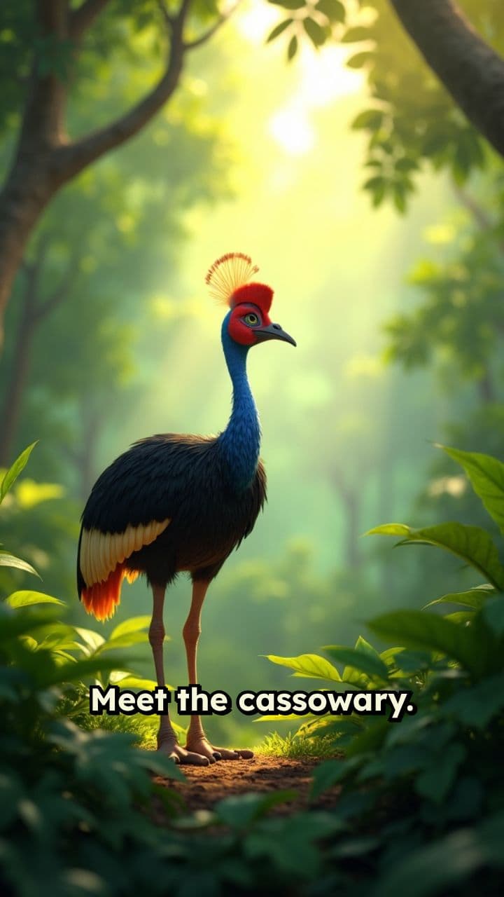 The Fearsome Cassowary: Nature's Dinosaur