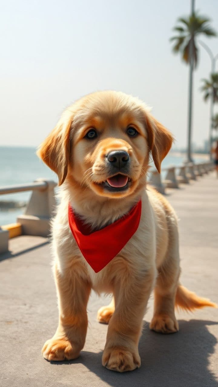 Puppy's Mumbai Adventure