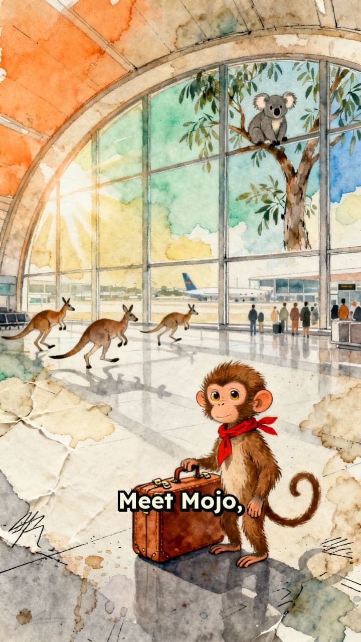 Mojo's Grand Adventure: From Australia to USA