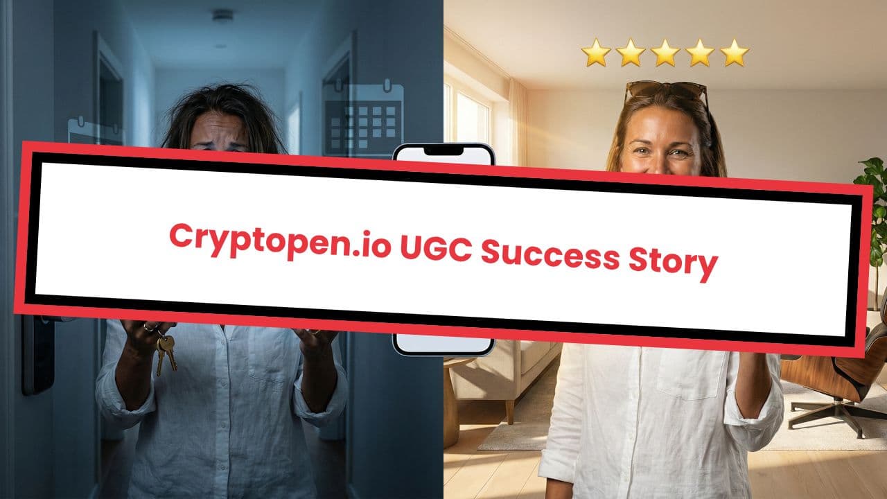 Cryptopen.io UGC Success Story
