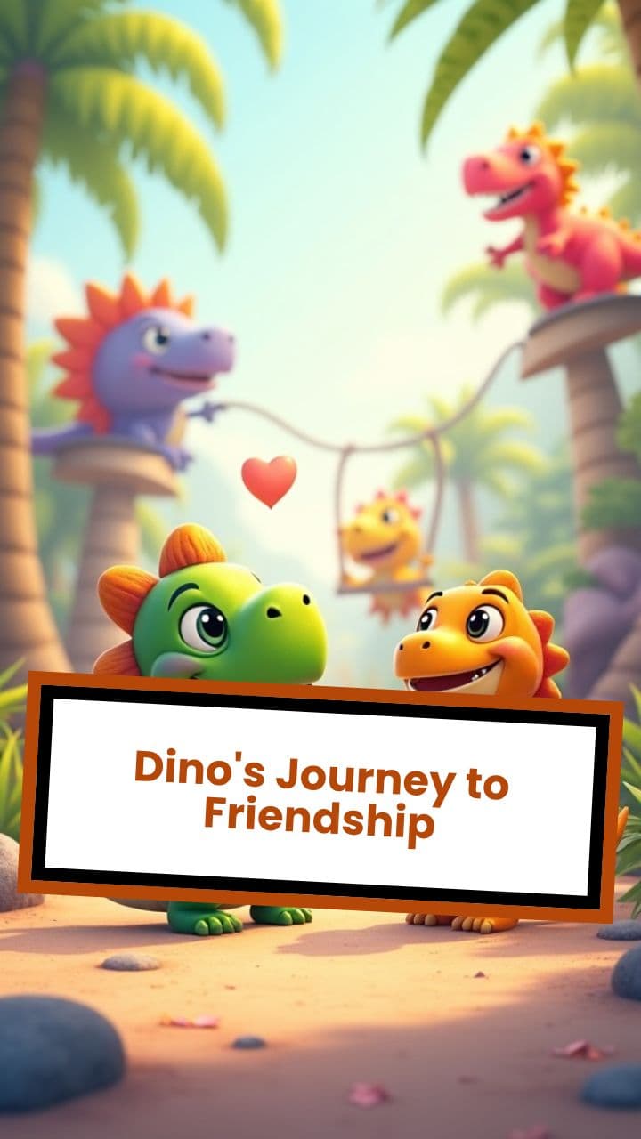Dino's Journey to Friendship