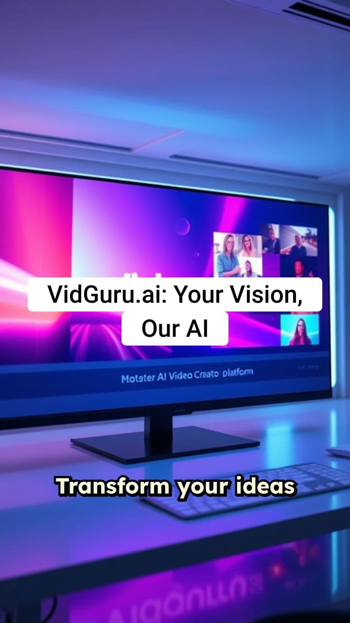 Unlock Your Creative Potential with VidGuru.ai