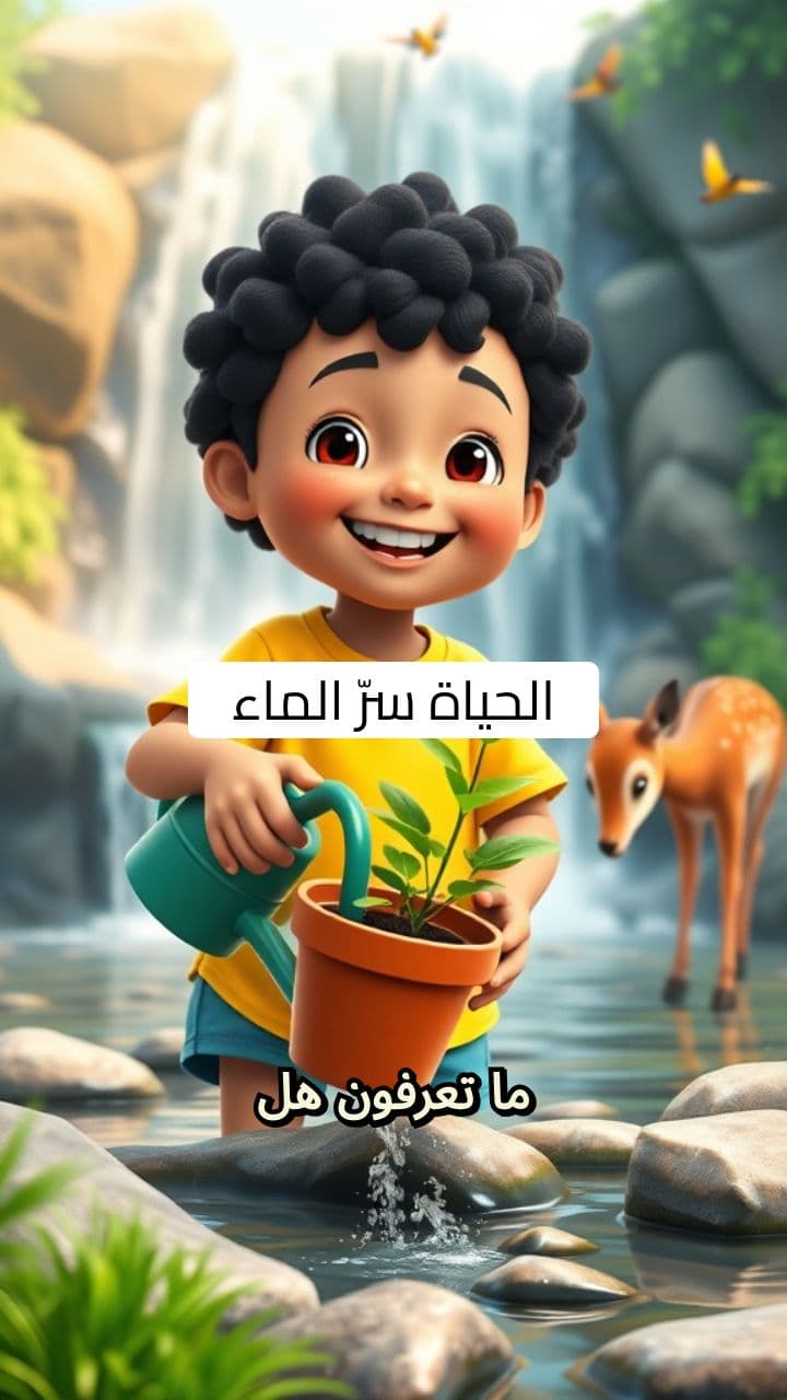 الماء سرّ الحياة: Water is the Secret of Life