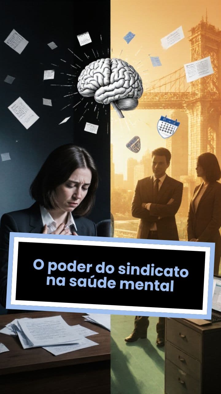 O poder do sindicato na saúde mental