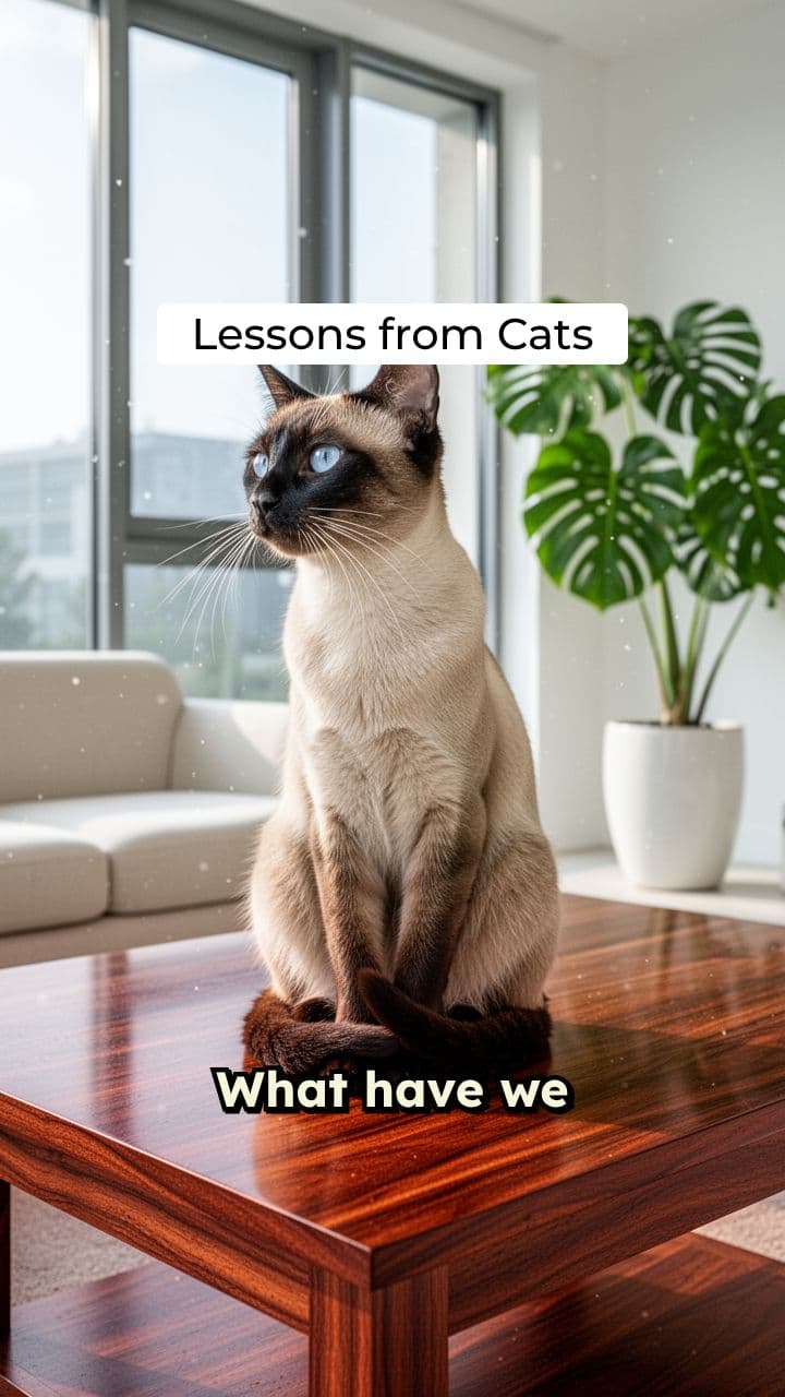 The Wisdom of Feline Silence