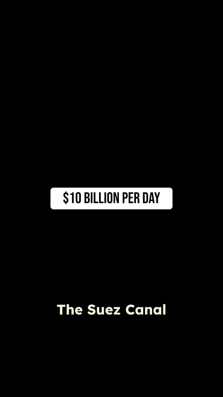 The Economic Shock of the Suez Blockage