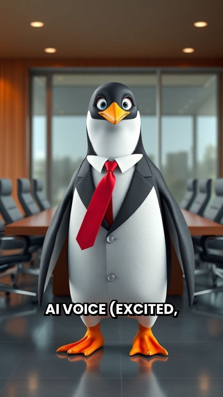 Penguin Takes Over the Boardroom!