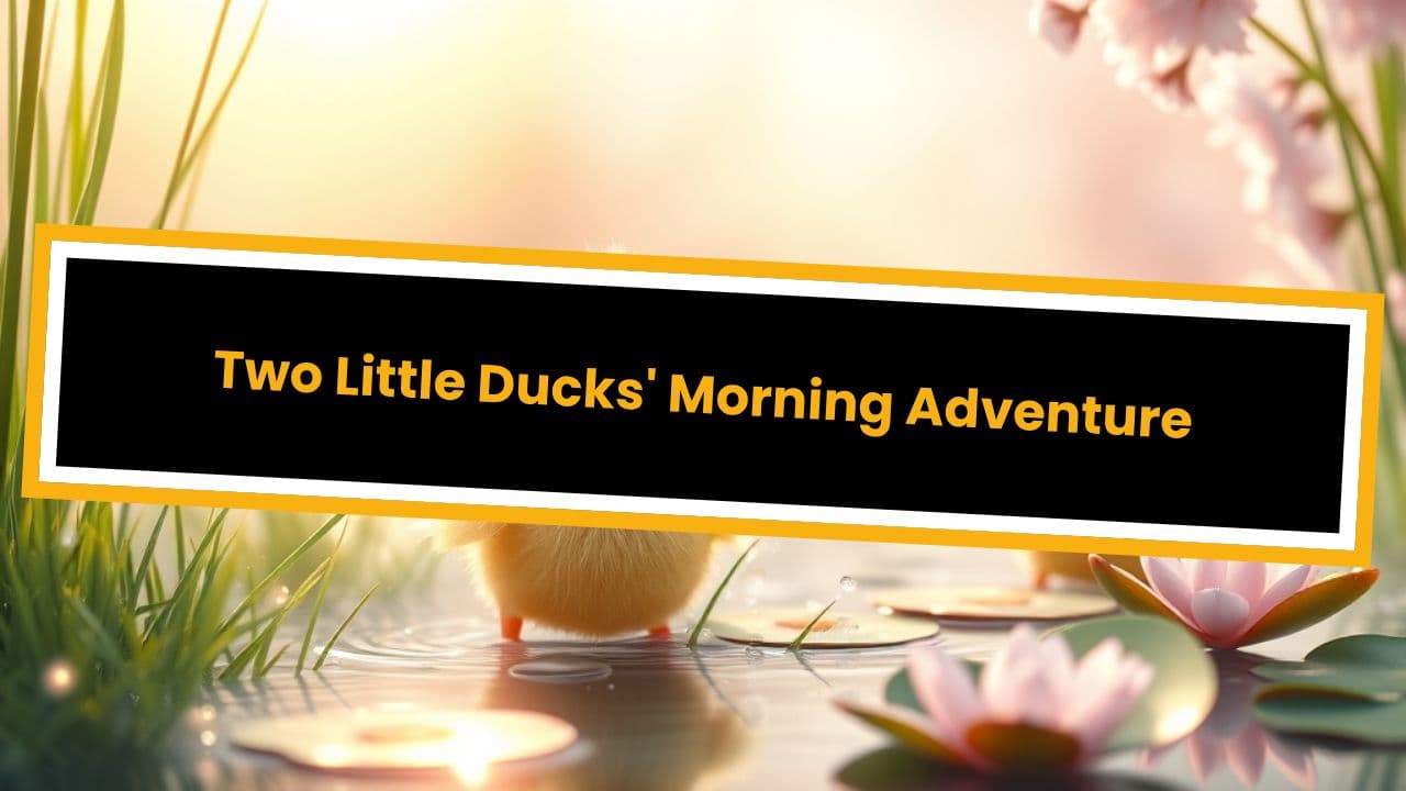 Two Little Ducks' Morning Adventure