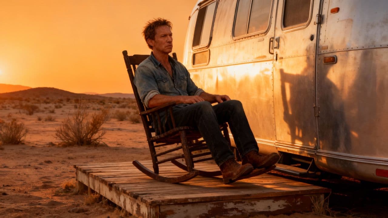 Reading in a Rocking Chair