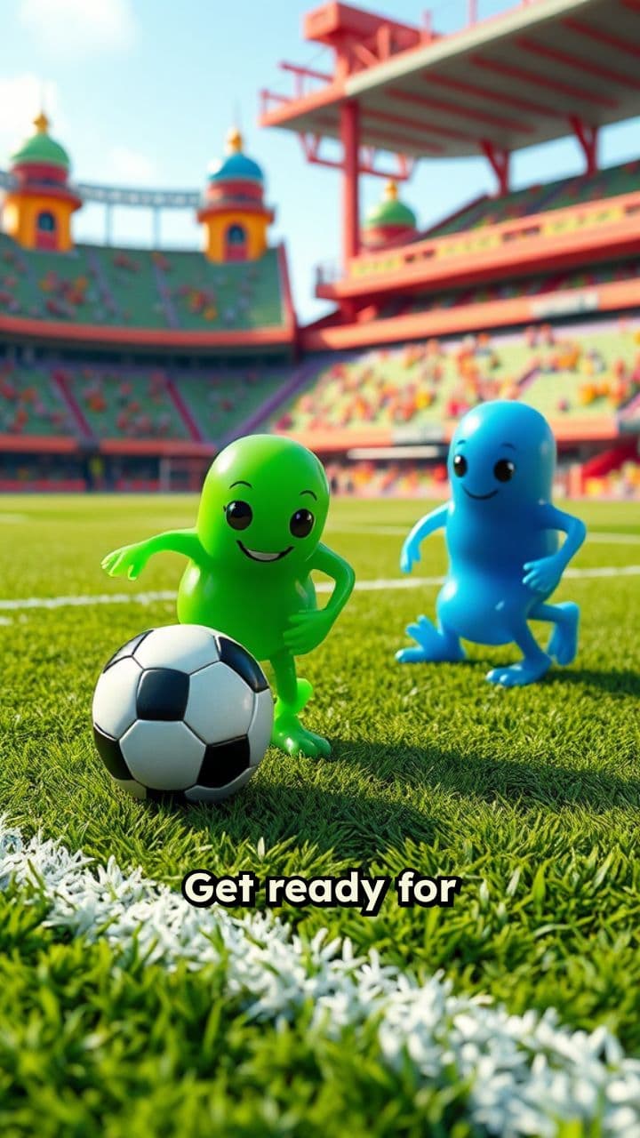 T.V.D Soccer Slime Game Ad