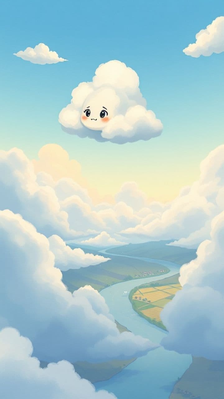 The Little Cloud Painter