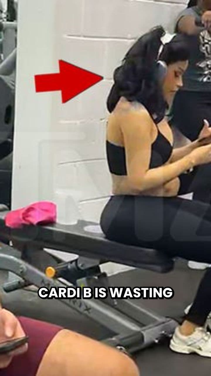Cardi B Hits Gym Days After Giving Birth