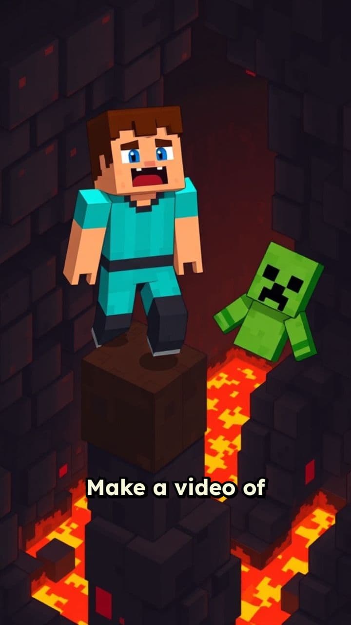 Minecraft Comedy in 30 Seconds