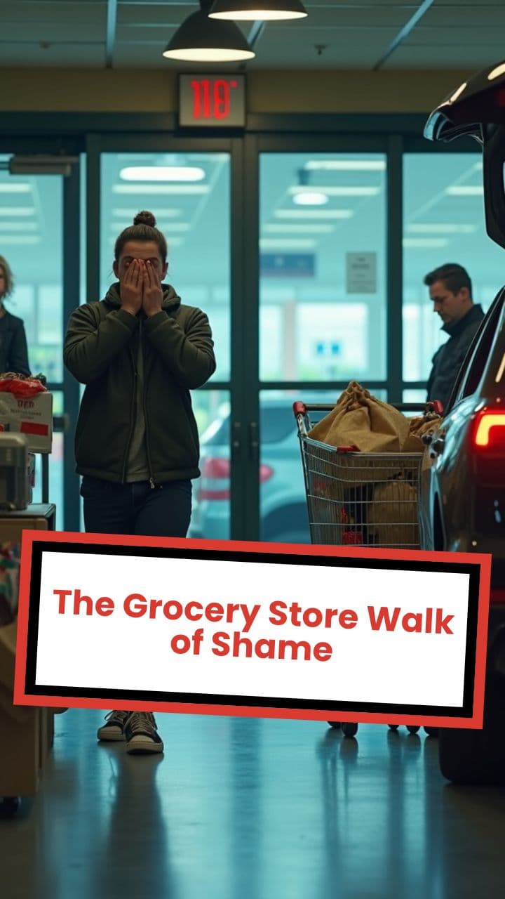 The Grocery Store Walk of Shame