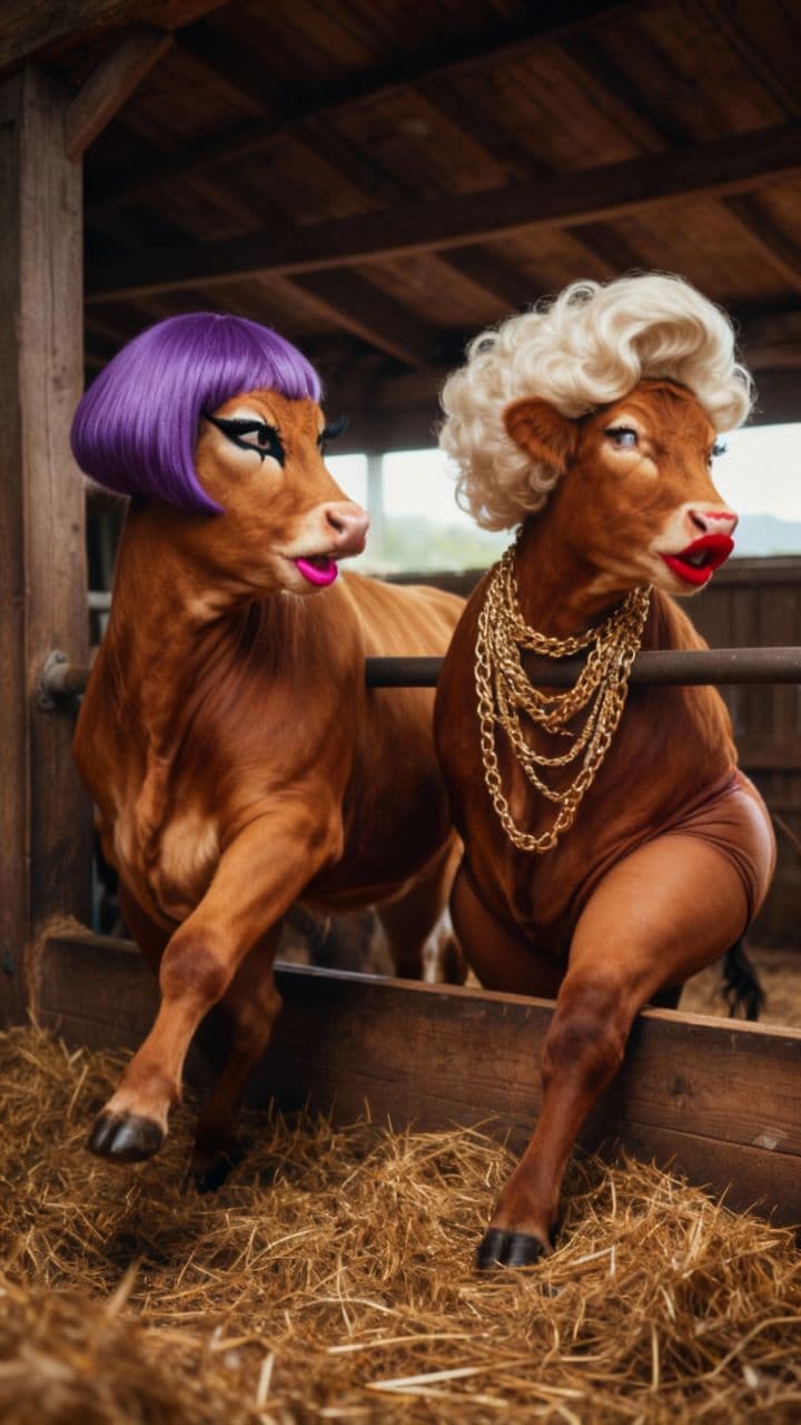 Shakira Cow Dance Party